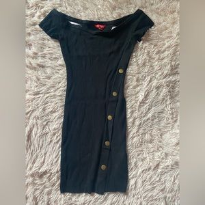 Express mini black dress